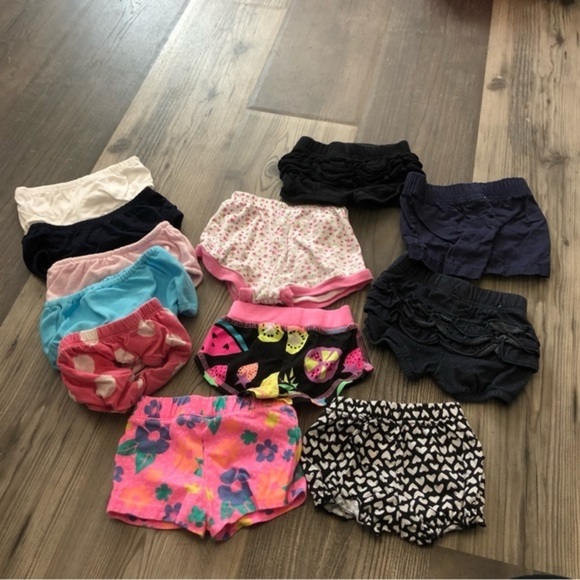Girl lollipop pants and shorts Newborn Bundle - Picture 3 of 3